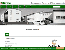 Tablet Screenshot of limitor.com